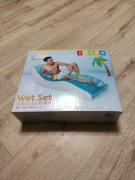 Dmuchany materac plażowy do pływania intex