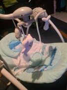 Huśtawka leżaczek bujaczek Estella Orso blue