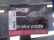 Klocki hamulcowe tyl daco alfa romeo lancia