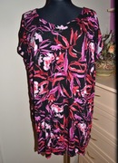 151^   bm bluzka tunika z wiskozy _52/54