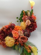 Komplet nagrobny  -kompozyca jesienna 