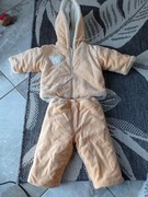 Ciepły kombinezon beżowy 68