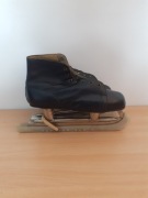 Łyżwy skórzane zabytkowe Hokej rozmiar 39