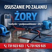 Osuszanie po zalaniu – Żory | budynki | 24/7