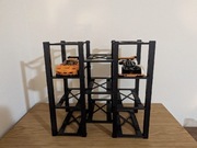 Elegancki stojak na auta Lego Speed Champions 