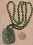 DUŻY Naszyjnik z Watykanu. Różaniec. PREZENT dla Babci. Maj 2025(T).