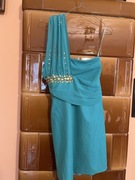 Sukienka wieczorowa zielona marki Eva Lola rozmiar M.