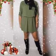 Sukienka khaki M/L