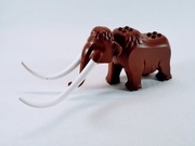 Lego mamut figurka Mammoth01 Woolly Mammoth, oryginalna