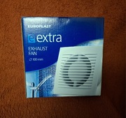 Wentylator łazienkowy, cichy, 100mm, EUROPLAST
