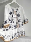 Knitwear Tunika sukienka boho r U