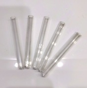 5 sztuk - Probówka szklana 100 mm - szkło laboratoryjne