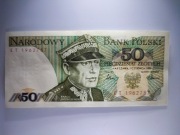 50 złotych 1986 seria ET stan 2+