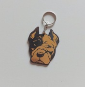 Breloczek do kluczy bulterier, pitbull, amstaff