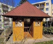 Super oferta! Sprzedam altankę ogrodową, drewnianą 2,5m x 2,5m