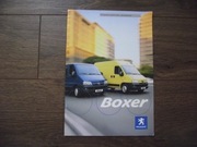 Katalog, prospect samochód PEUGEOT BOXER, bdb stan
