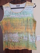 Bluzka koszulka damska bez rękawów, Yessica, r.M, różnokolorowa