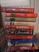 Zestaw książek historycznych bdb Plantageneci db