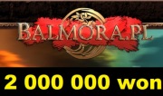 BALMORA WONY 2kk won 2kkw 2.000.000 WON WONÓW BALMORAMT2