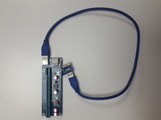 Riser PCI-E 1x to 16x - adapter mining USB 3.0