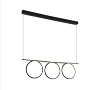 LAMPA WISZĄCA LOOP BLACK 60W LED ML523 Milagro, NOWA NIE UŻYWANA 
