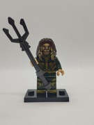 Minifigurka Aquaman z świata DC Universe Kompatybilna z LEGO