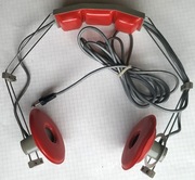 Słuchawki UNITRA Tonsil SN 50 wyjście JACK PRL sprawne