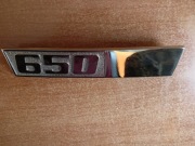 Metalowy Emblemat 650 Chrom FIAT 126p NOWY