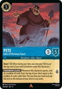 Disney LORCANA Pete Ghost of Christmas Future 11WSP #154