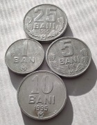 MOŁDAWIA 1,5,10,25 Bani 1995 ŁADNA