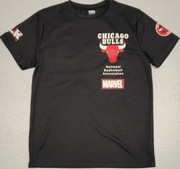 S) CHICAGO BULLS MARVEL oryginalna koszulka chłopięca Roz.158cm