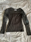 Elegancka bluzka z tiulowymi rękawami, Yadianna