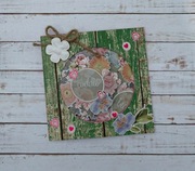 Walentynkowa Kartka Scrapbookingowa Ruchoma