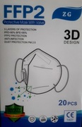 Maska ochronna z zaworem FFP2