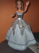 Suknia ,ubranko dla lalki barbie