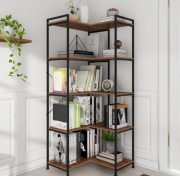 VEDECASA regał narożny 5 poziomów loft