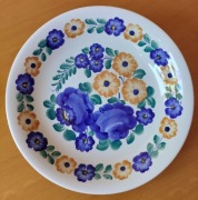 Talerz,Fajans Włocławek, nowy,śliczny talerz ozdobny. 24,5cm