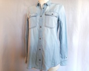 Koszula damska JEANS r. 36/38 Hilfiger naszywki Slim NOWA