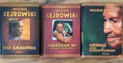 CEJROWSKI - PODRÓŻNIK, GRINGO; RIO ANACONDA - 3 KSIĄŻKI
