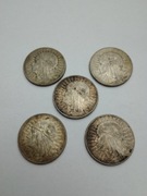 Srebrna moneta głowa kobiety 5 zł 1933 r kolekcjonerska 