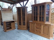 komplet dębowych mebli pyka stan idealny
