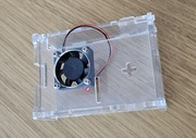 Obudowa do Raspberry Pi 4B Transparent z chłodzeniem