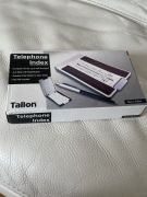 Vintage Tallin Telephone Index Segregator telefonów