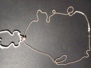 Srebrny naszyjnik TOUS Silueta Miś – Srebro 925 – Kultowy wzór