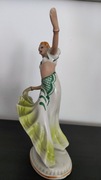 Figurka porcelanowa tancerka Buksowicz Katowice. 