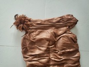 marszczona sukienka S