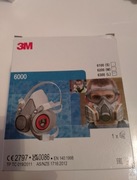 3M 6300 Półmaska maska ochronna lakiernicza6000