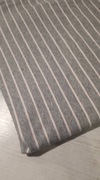 Dzianina jersey szary paski0,5mb 