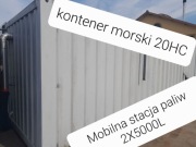 Zbiornik ON dwupłaszczowy Stacja paliw