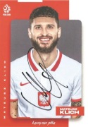 Mateusz KLICH autograf! Oficjalna karta PZPN POLSKA 